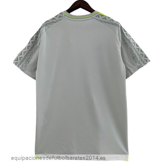 Nuevo Tailandia 2ª Camiseta Mexico 2024 Gris Baratas